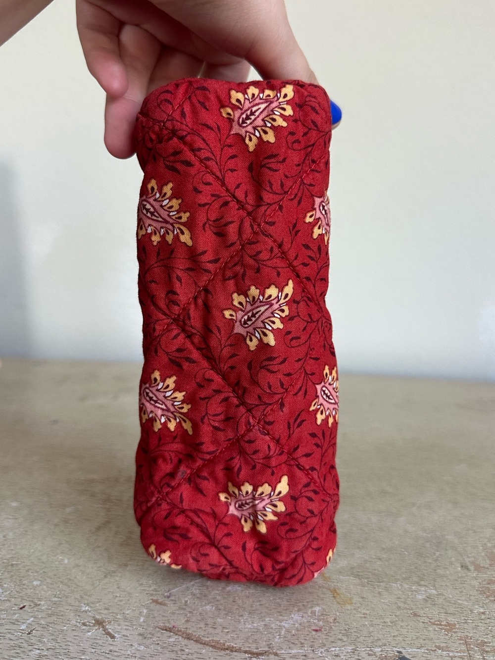 Pierre Deux French Country Quilted Zip Pouch - Picture 9 of 14